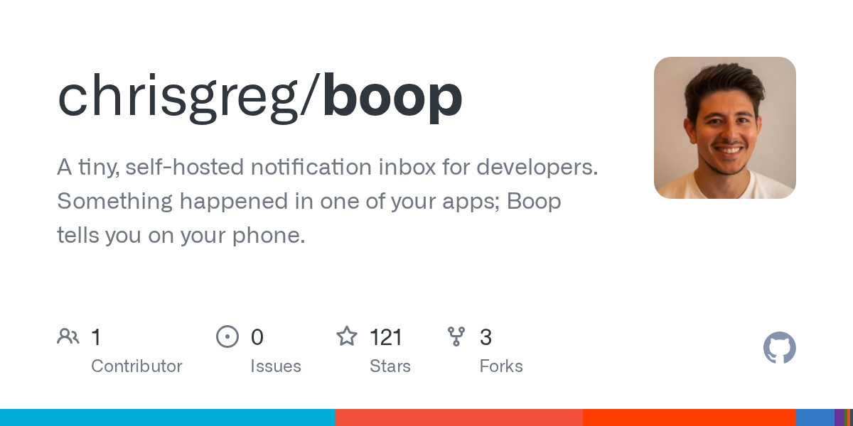 Boop：自己托管的一记推送