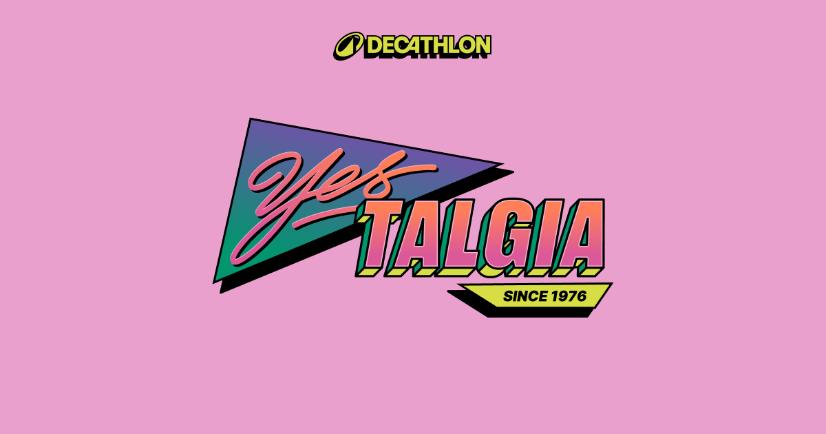 Decathlon Yestalgia：九十年代被做成能逛的站