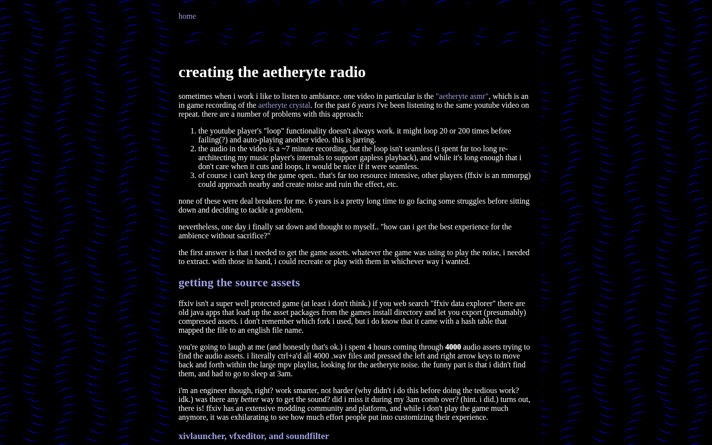 Aetheryte Radio：电台先有外形