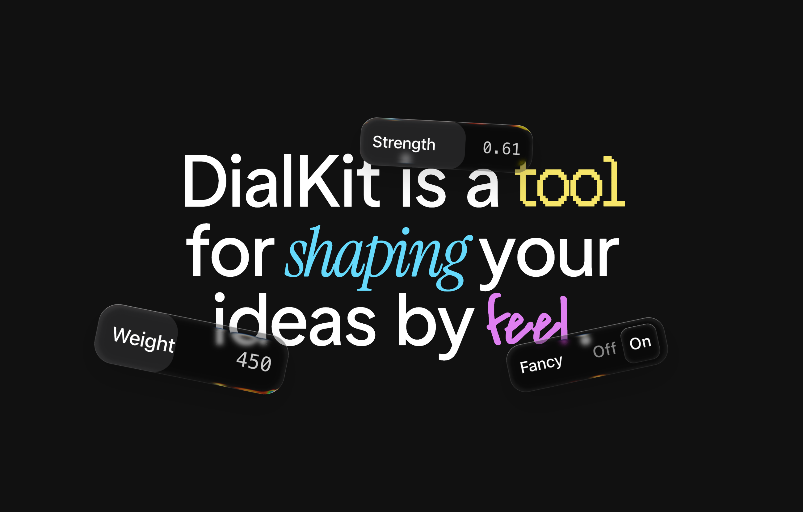 DialKit：旋钮交互的新家