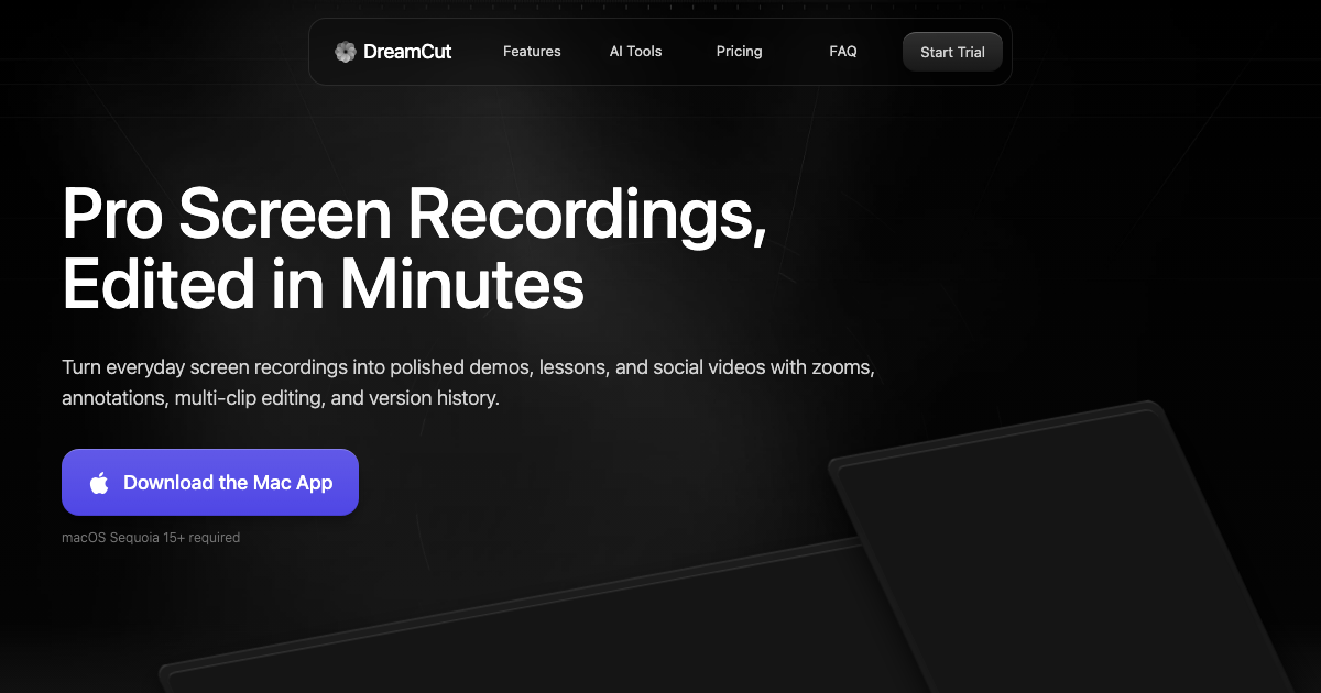 Dreamcut：对话式剪辑工具