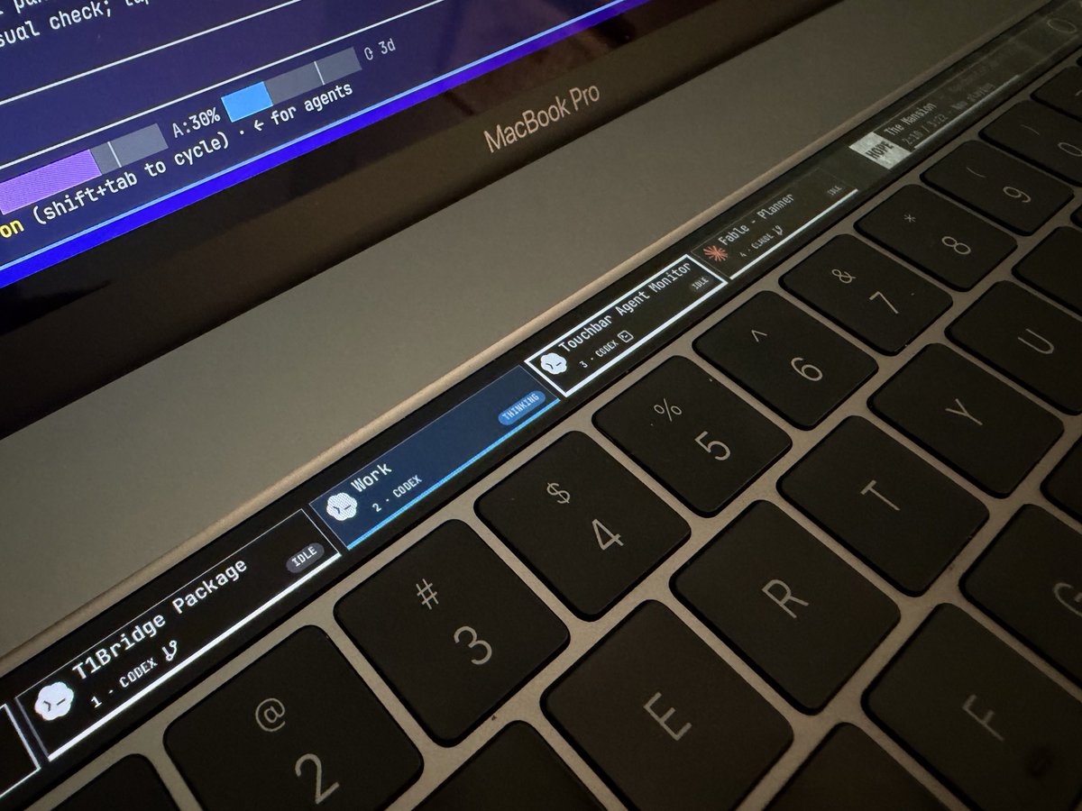 T1Bridge：把 Touch Bar 做成渲染 API