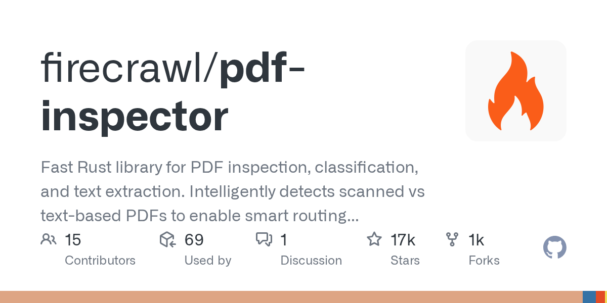 pdf-inspector：扫描件和文本先被分流