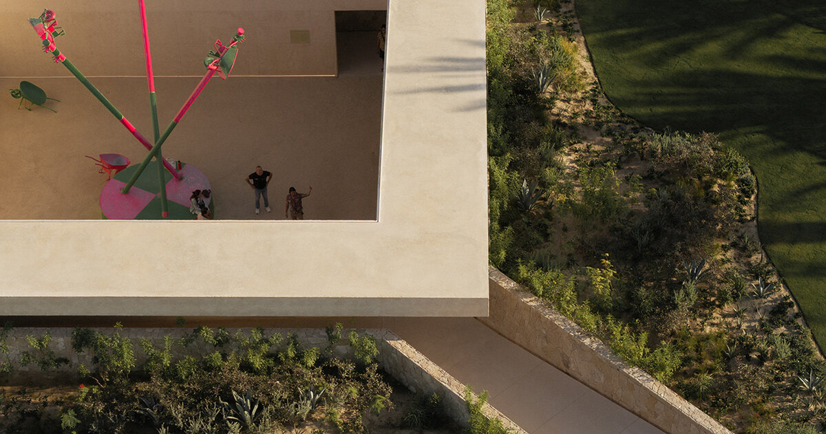 Los Cabos：画廊挖进地下四米，屋顶是天空