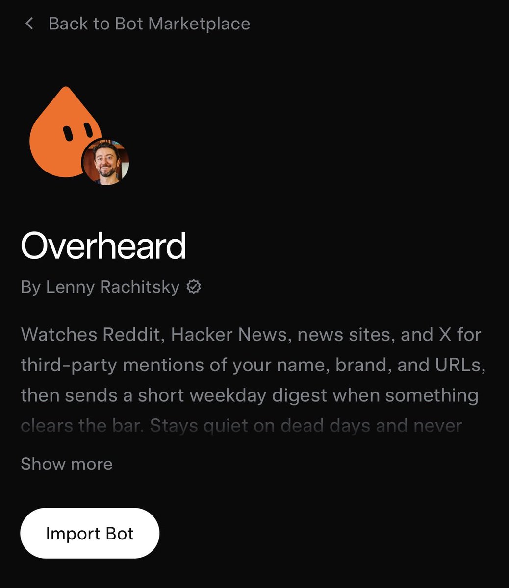 Lenny：Google Alerts 过时了，改听墙上的机器人