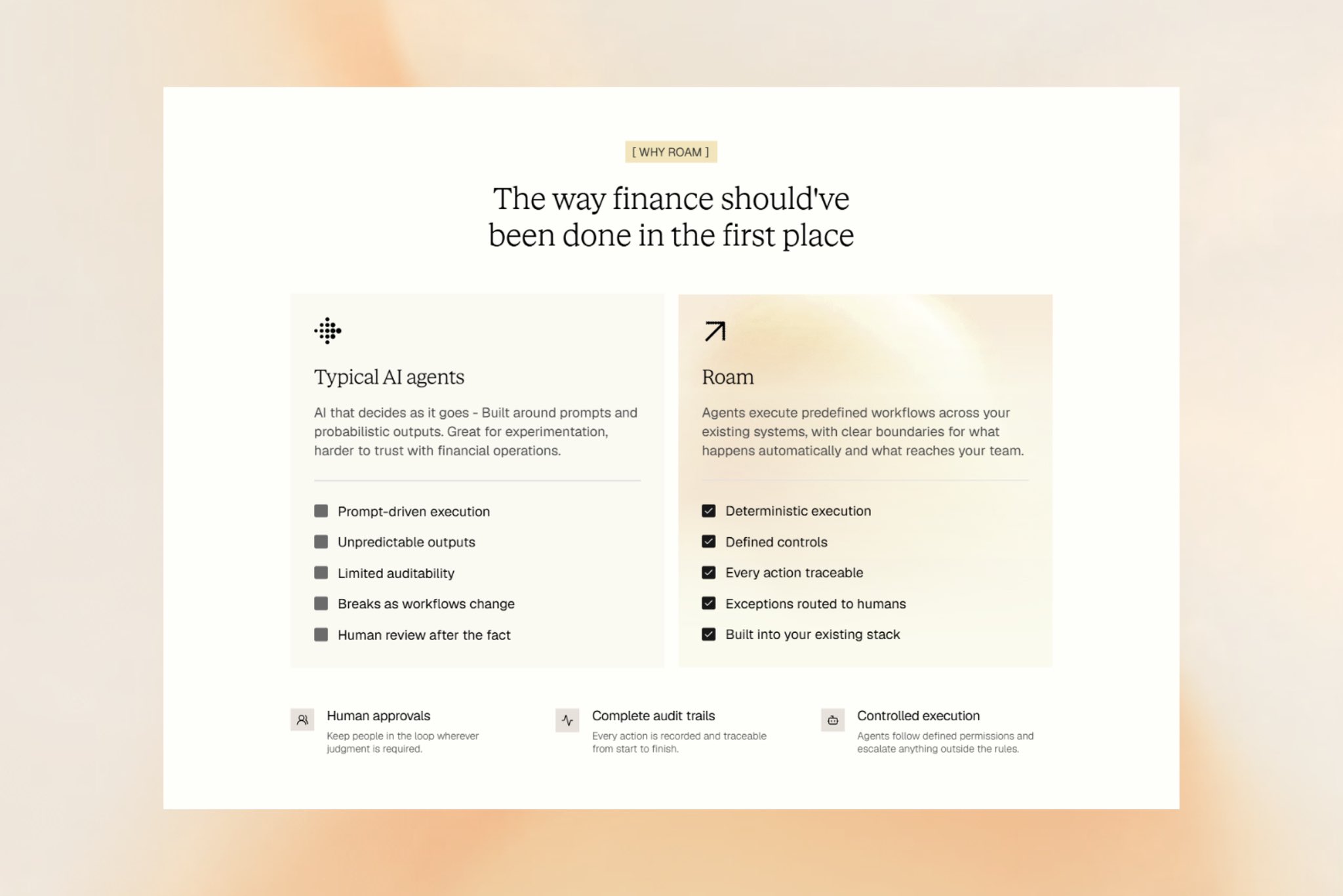 一块带着个性的产品对比区