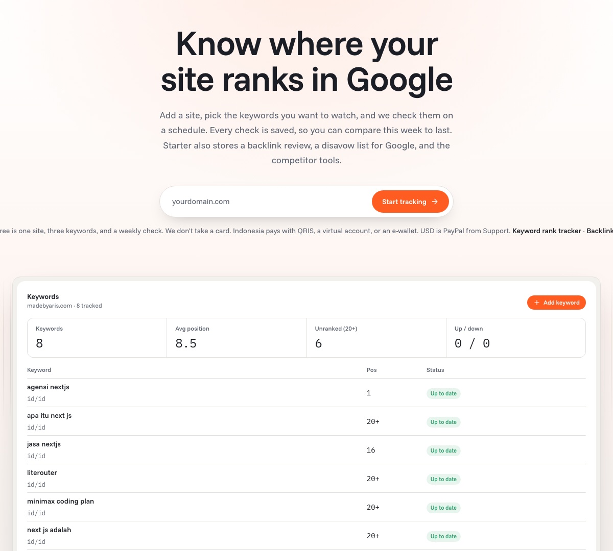 RankMySEO 复盘首批付费用户
